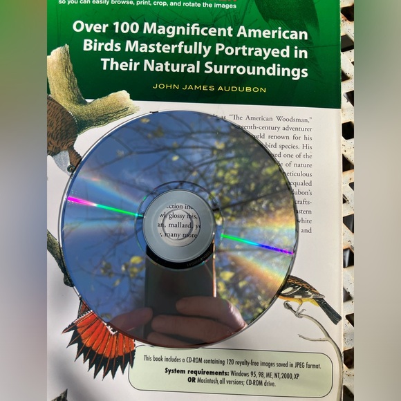 Royalty Free! 120 Audubon bird prints book & CD in great condition! - Picture 4 of 8